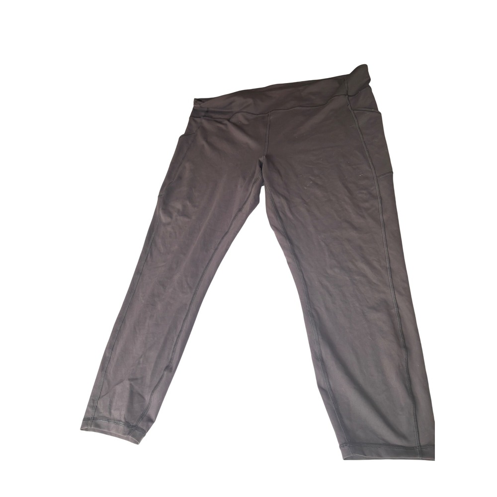 Lululemon Invigorate High-Rise Tight 25 Black Training Leggings Size 20 W5CQFS